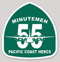 Official VR-55 Minutemen Pacific Coast Hercs Sticker
