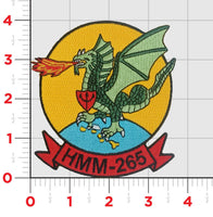 Official HMM-265 Dragons 1982-1985 Squadron Patch