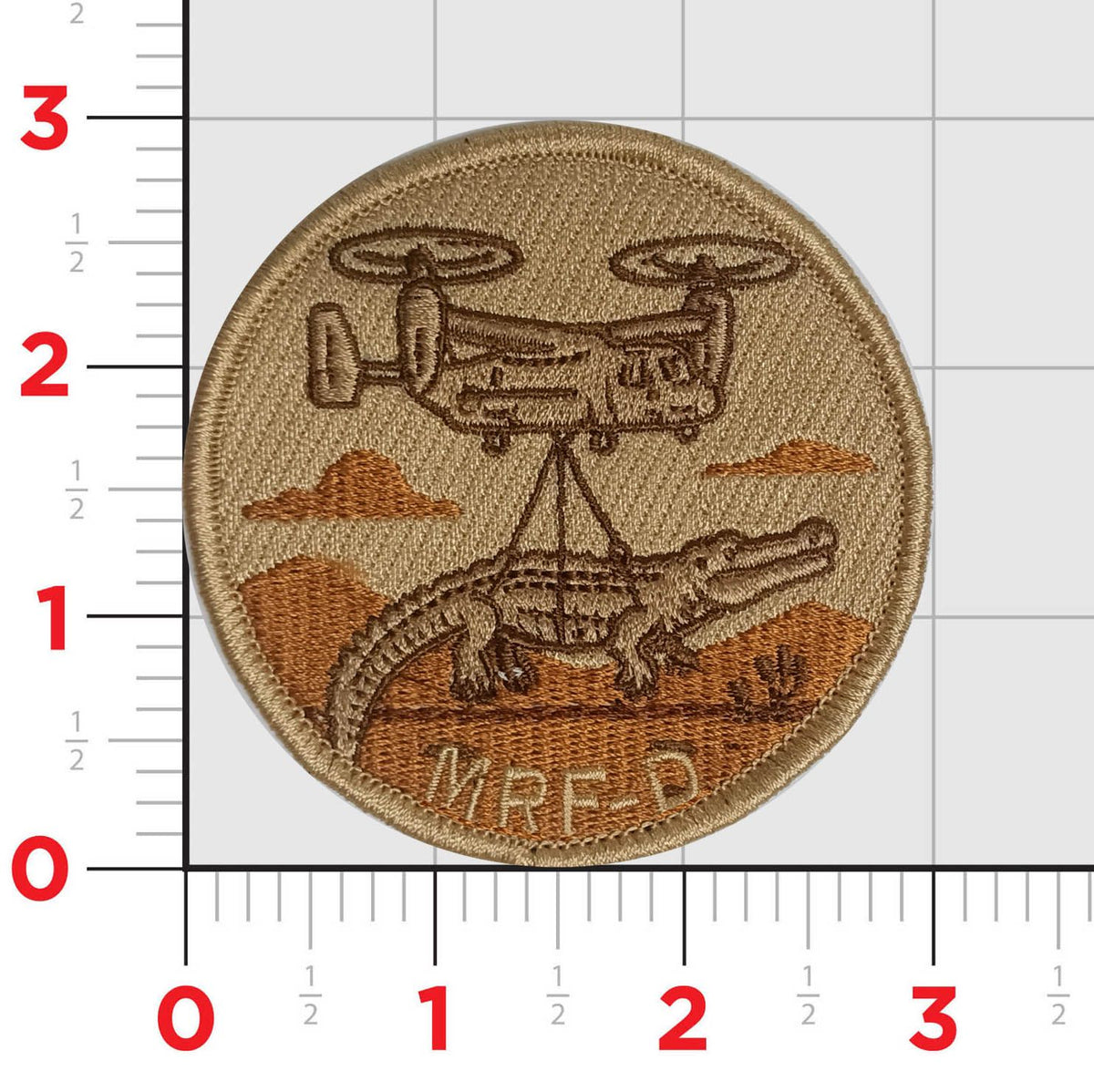 Official VMM-363 Red Lions MRF-D V-22 Crock Shoulder Patch