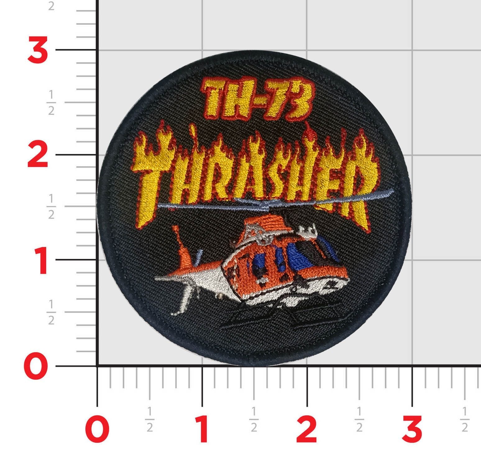 Official TH-73 Thrasher Shoulder Patch Patch | MarinePatches