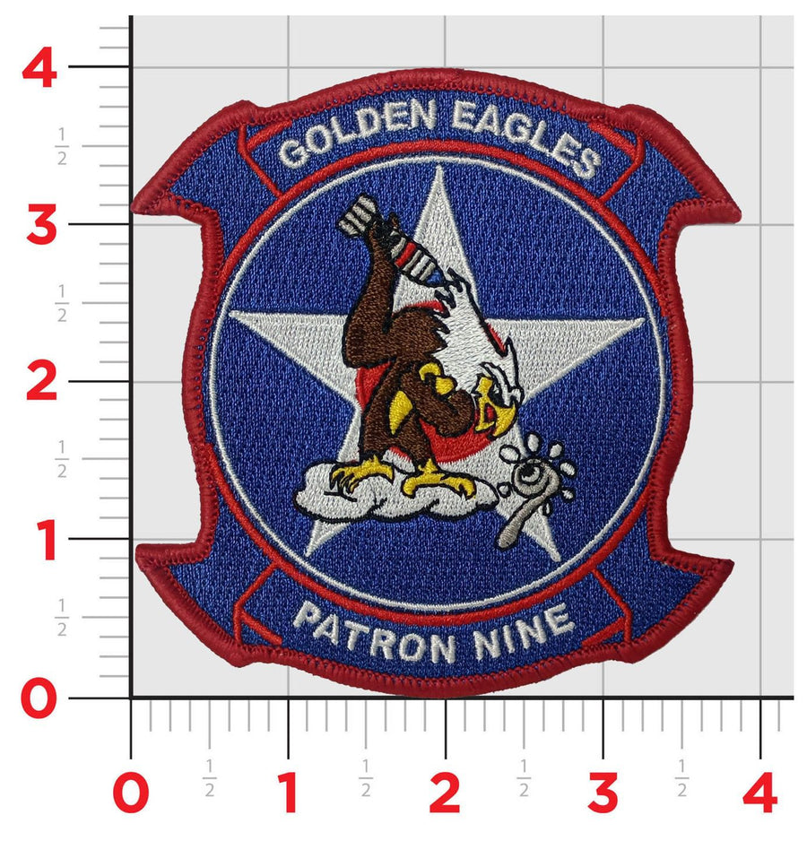 Official VP-9 Golden Eagles 4th of July Patch