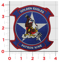 Official VP-9 Golden Eagles 4th of July Patch