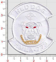 Official HMLA-773 Red Dog White Patch