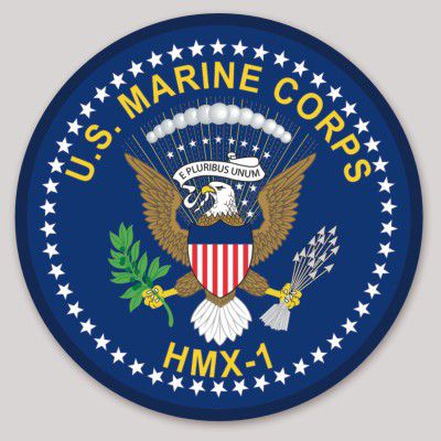 Officially Licensed USMC HMX-1 Presidential Seal Sticker