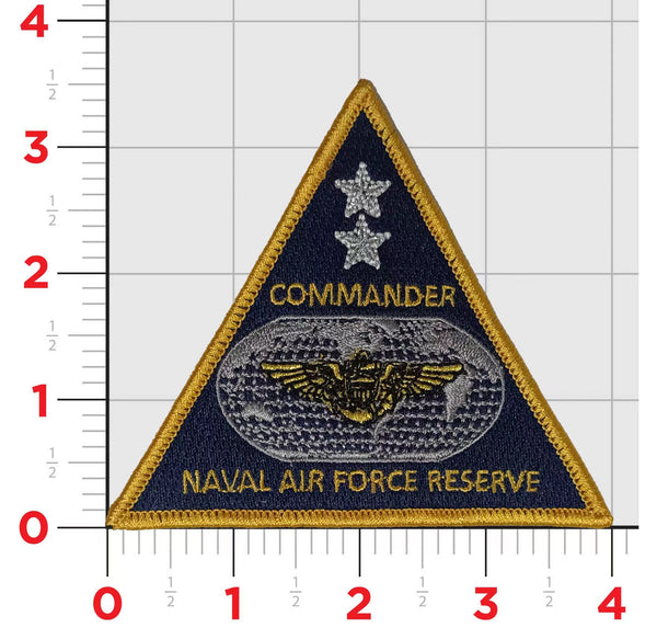 Officially Licensed US Navy Commander Naval Air Force Reserve Patch