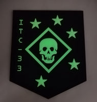 Official Raider Class ITC-33 PVC glow patch