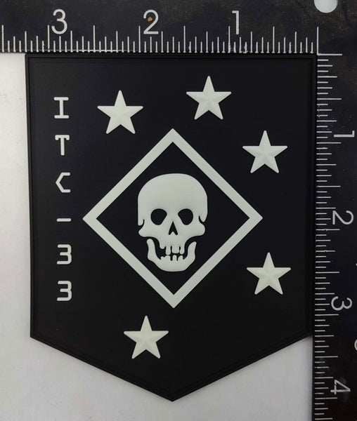 thumbnail image 2 of MARSOC Skull And Stars Insignia Sticker - Marine Raiders SOCOM - 3.26x4 Inches 2 of 3