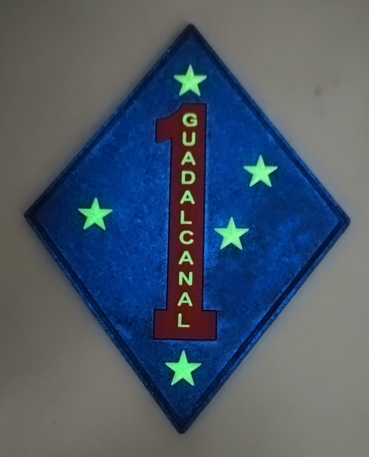Officially Licensed USMC 1st MARDIV PVC Patch