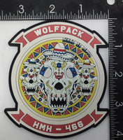 Official HMH-466 Wolfpack Cinco De Mayo PVC Glow Patch