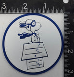 Joe Cool Snoopy Grumman PVC Patch