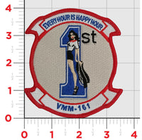 Official VMM-161 Greyhawks Friday Every Hour is Happy Hour Patch