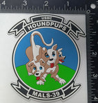 Official MALS-39 Hellhounds Hound Pup PVC Patch