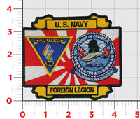 Official Carrier Air Wing CVW-5 Foreign Legion Patch