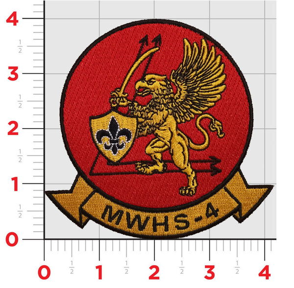 Officially Licensed USMC MWHS-4 Patch