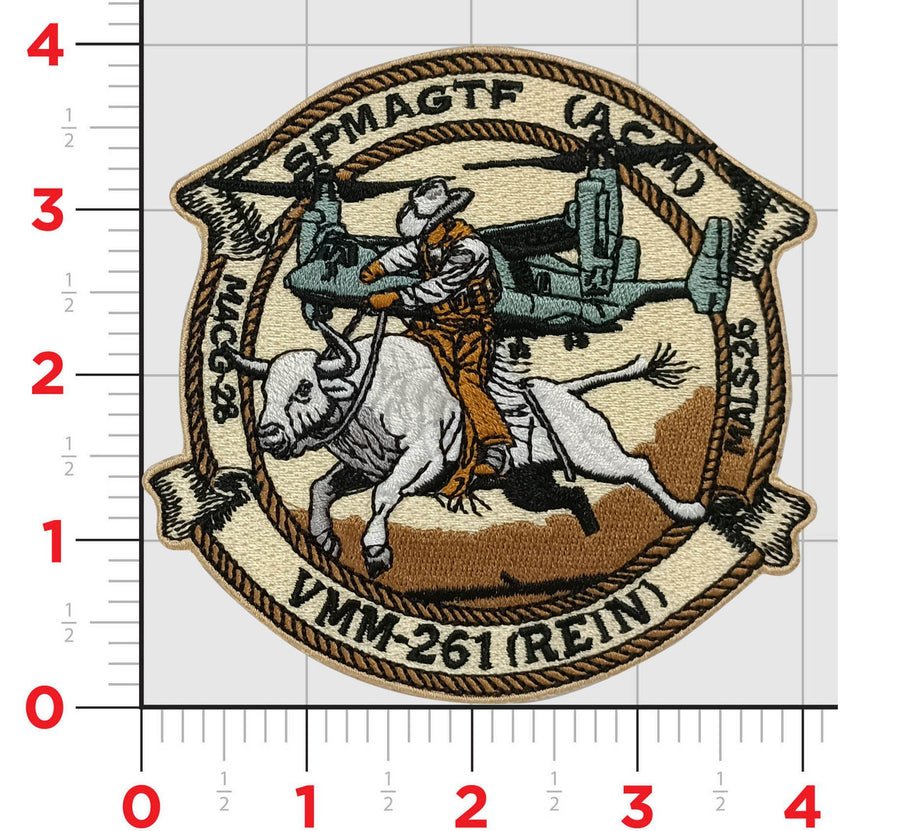 Official VMM-261 REIN Raging Bulls SPMAGTF Patch