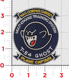 Official NAS Corpus Christi T-54 Ghost Plane Captain Patches
