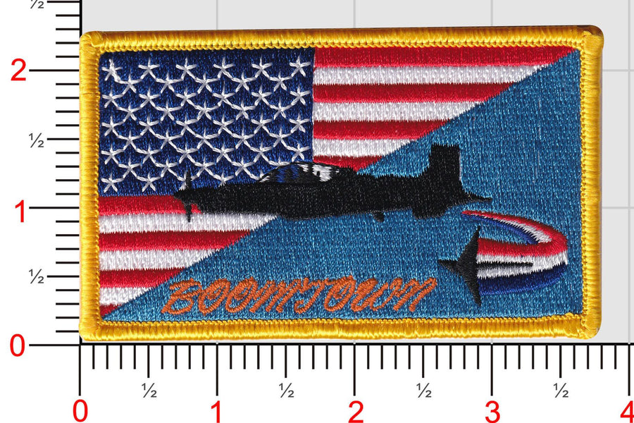 Official VT-27 Boomers US Flag Patch