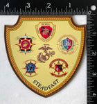 Officially Licensed USMC 2nd Marine Logistics Group PVC Patch