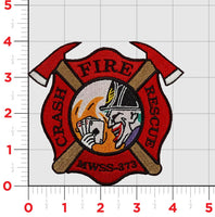 Official USMC MWSS-373 Joker Crash Fire Rescue Patch
