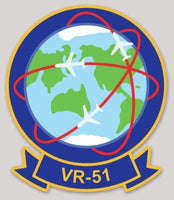 Officially Licensed US Navy VR-51 Windjammers Squadron Sticker