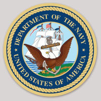 Officially Licensed US Navy Sticker