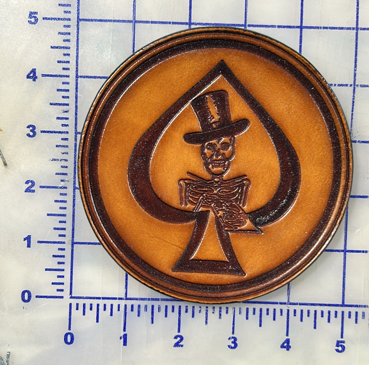 Officially Licensed USMC VMF-225 Death Dealers Leather Squadron Patch