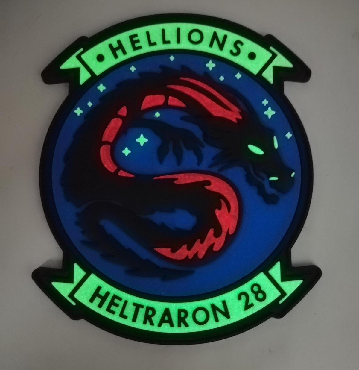 Official HT-28 Hellions Friday Patches and Name Tags
