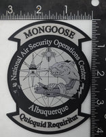 Official CBP NASOC Albuquerque Mongoose PVC Patch