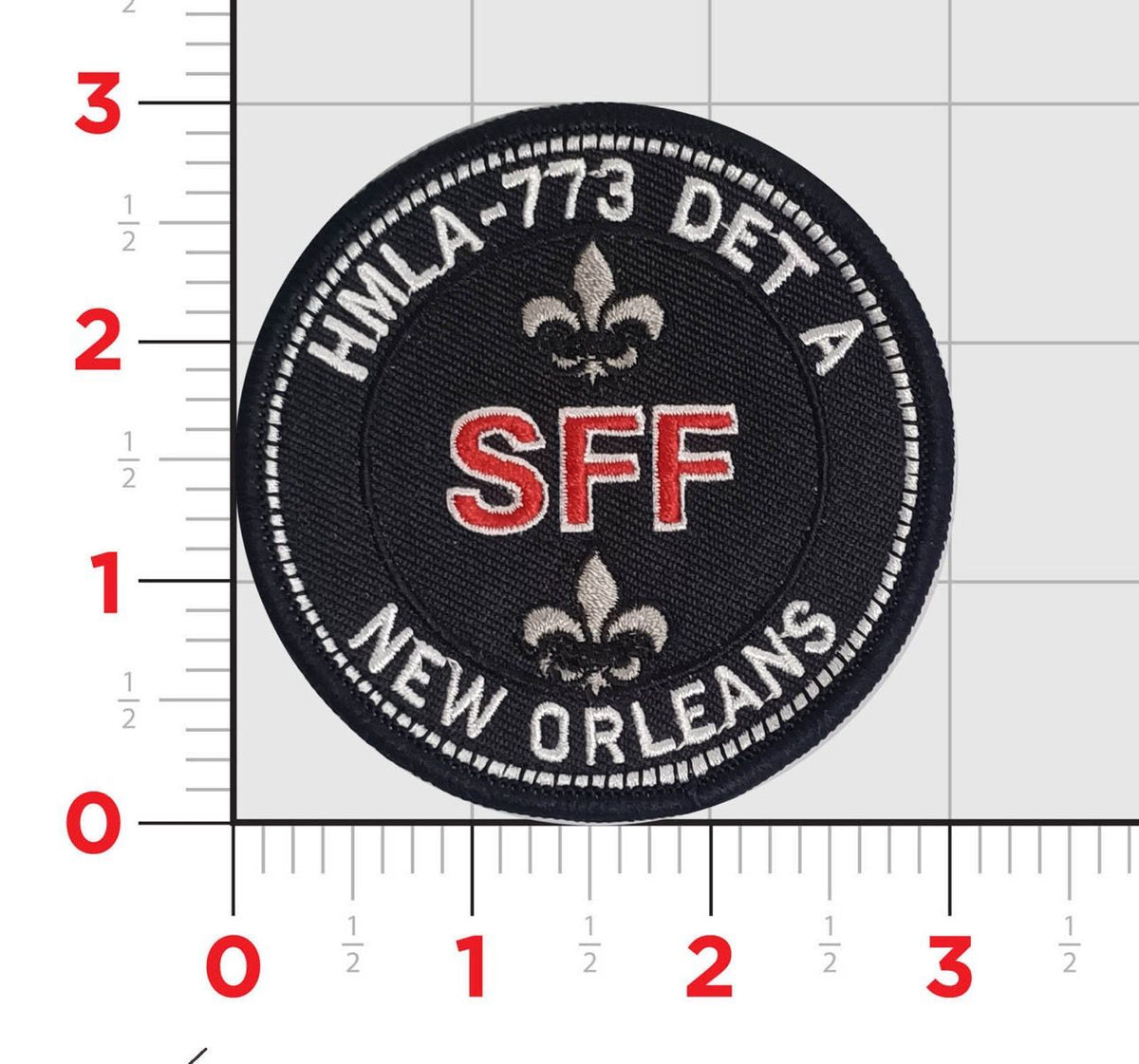 Official HMLA-773 Det A Flightline Qual Shoulder Patch