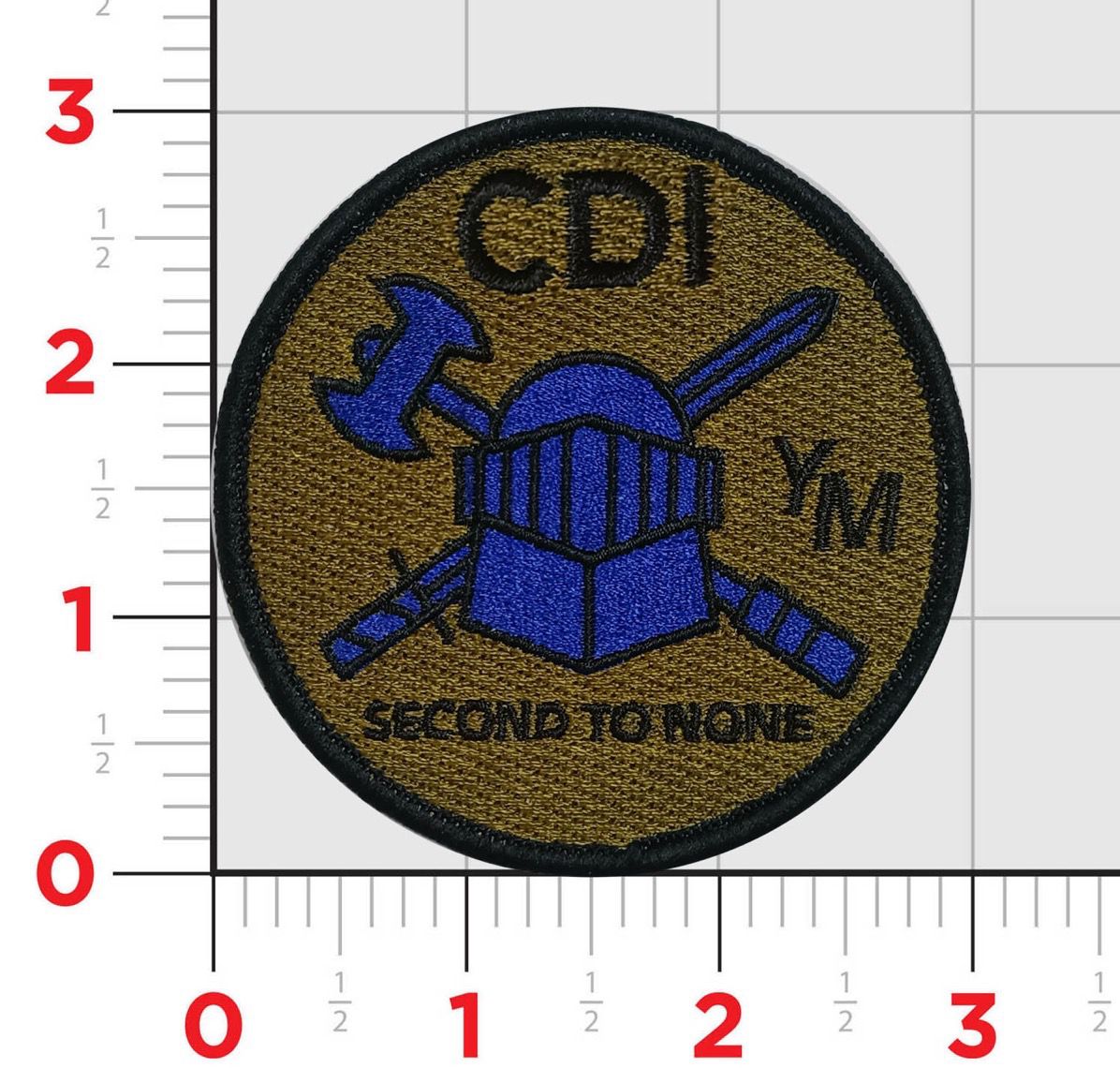 Official VMM-365 Blue Knights Flightline Qual Shoulder Patches
