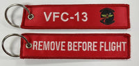 Official VFC-13 Saint Adversary Remove Before Flight Key Rings