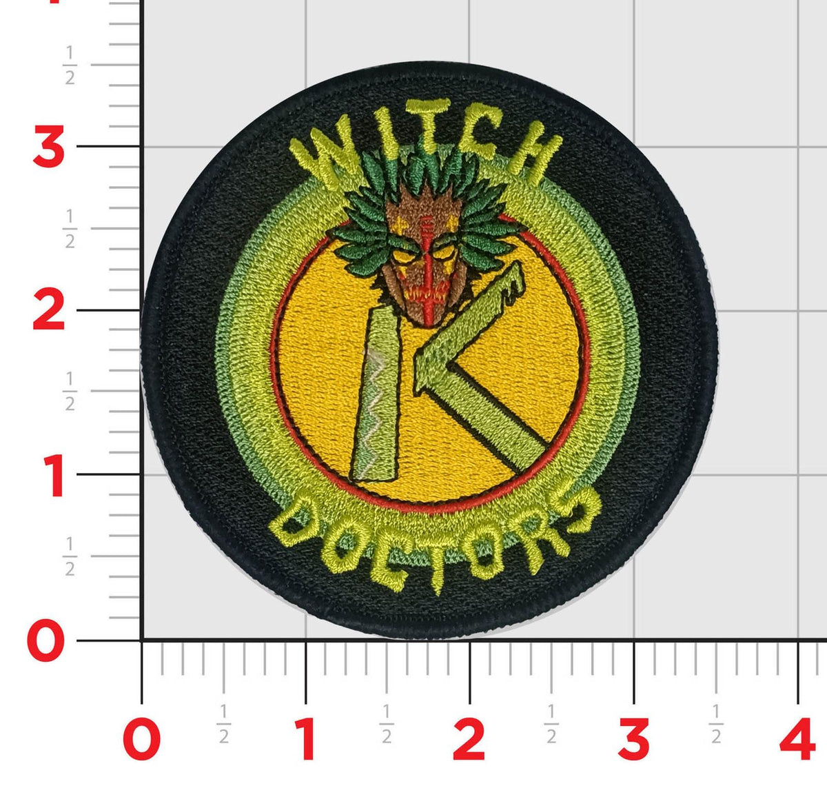 Official Marine Air Control Squadron MACS-4 Kilo Company Witch Doctors Patch