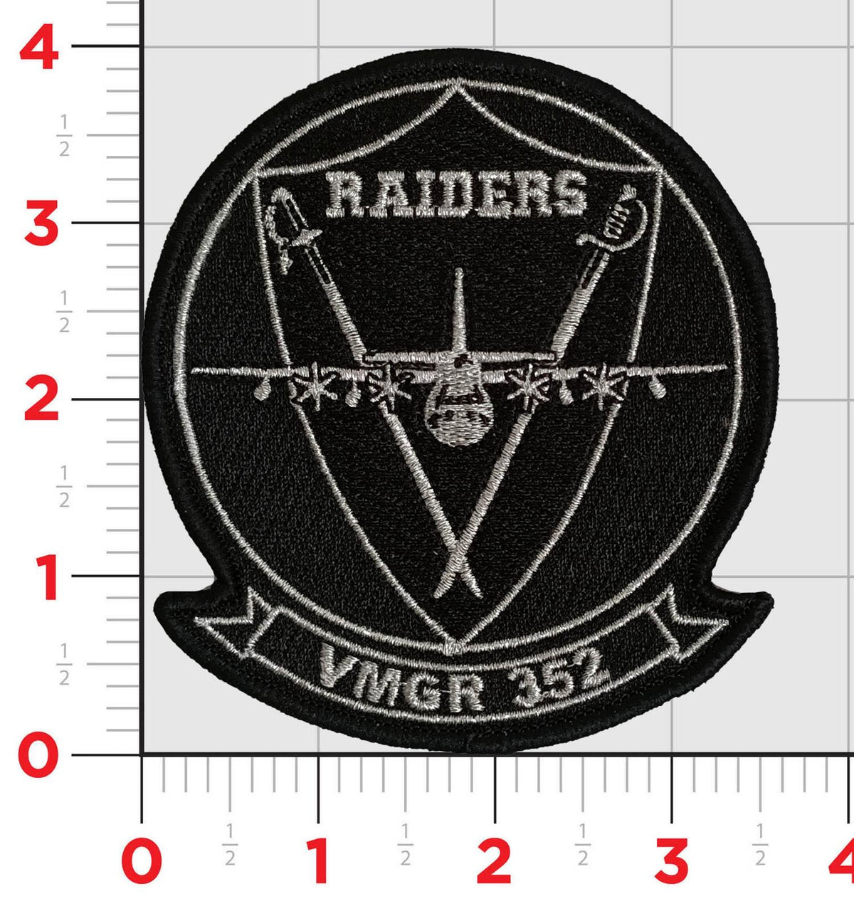 Officially Licensed USMC VMGR-352 Raiders 2025 Command patch