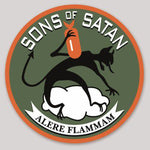Officially Licensed USMC VMSB-241 Sons of Satan Sticker