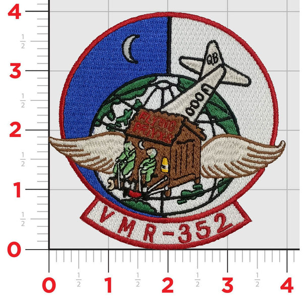 Officially Licensed USMC VMR-352 Squadron Patch