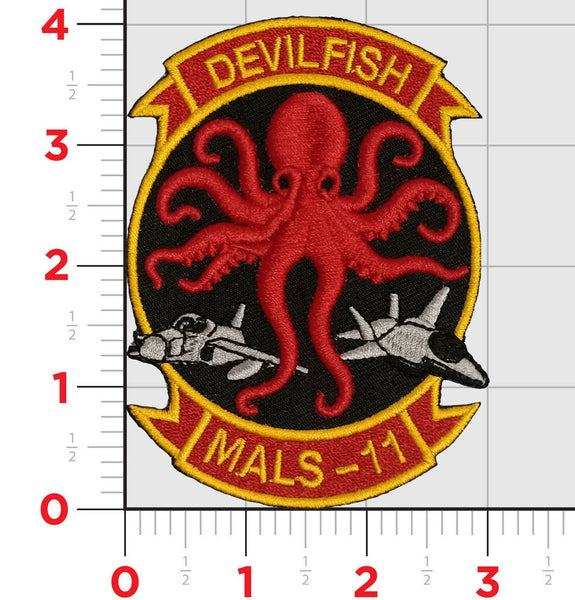 Official MALS-11 Devilfish Chest Patch