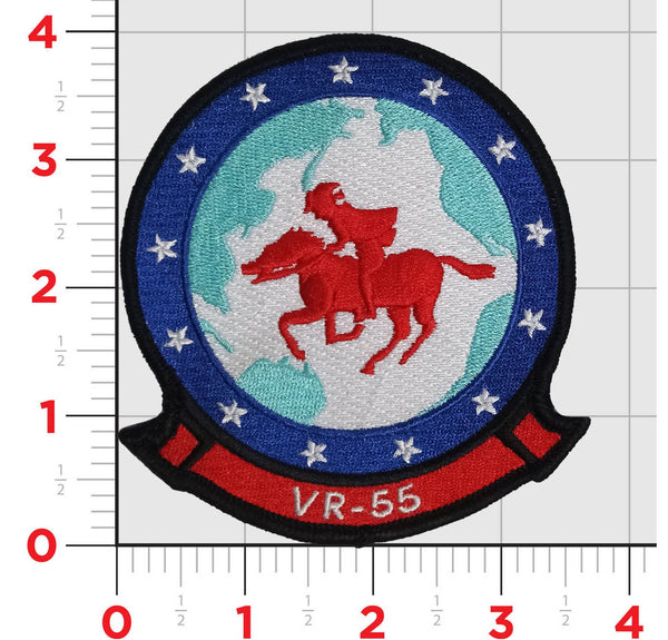 Officially Licensed US Navy VR-55 Minutemen Squadron Patches