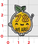 Official CVN-78 USS Gerald Ford Lemon Patch