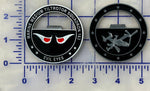 Official VMM-163 Evil Eyes V-22 Osprey Bottle Opener Coin