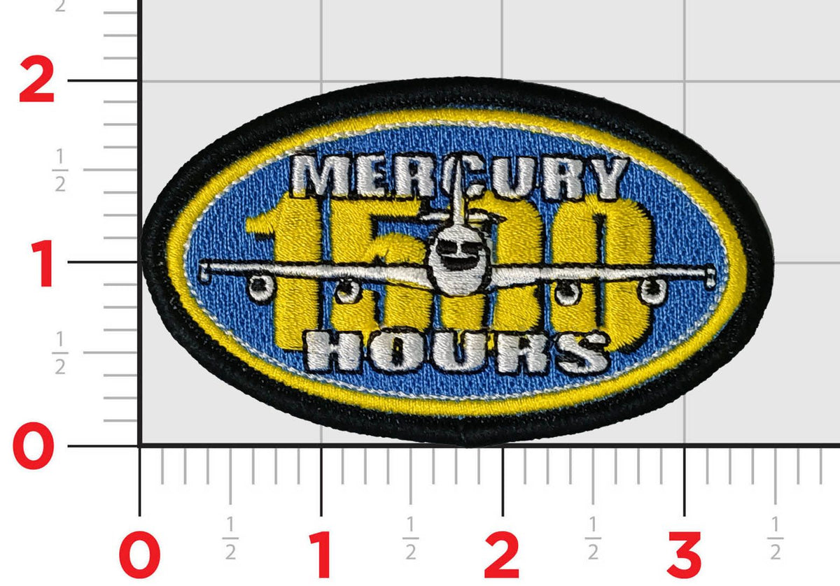 Boeing 707 E-6B Mercury Hours Patches