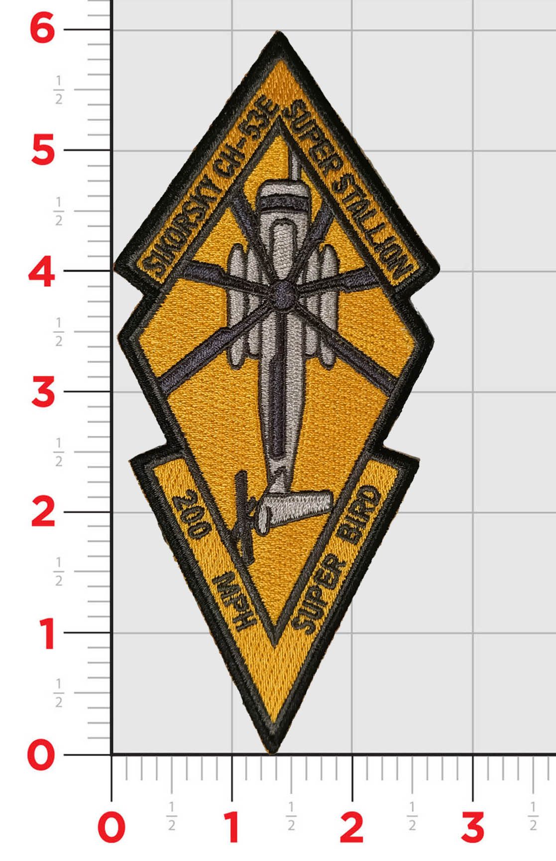 CH-53E 200 MPH Super Bird Patches