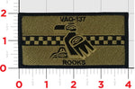 Official VAQ-137 Rooks Command Flag Patch