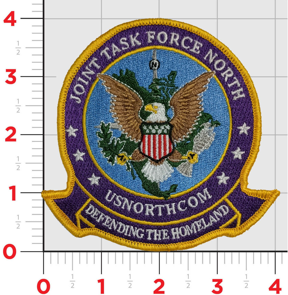 Official Joint Task Force JTF North USNORTHCOM Patch