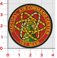 Official 1st Marine Air Wing MAW Tactical Air Command Center Patch