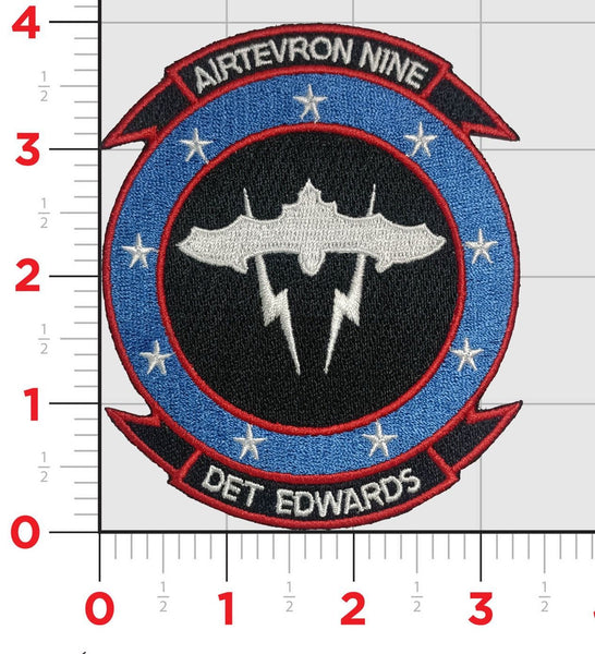 Officially Licensed US Navy VX-9 Vampires Det Edwards Command Patches