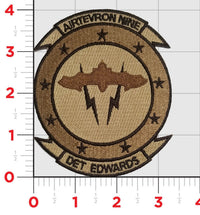 Officially Licensed US Navy VX-9 Vampires Det Edwards Command Patches