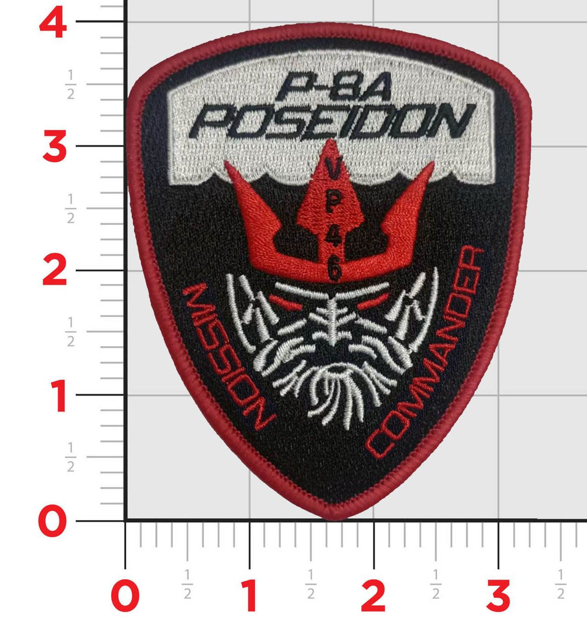 Official VP-46 Grey Knights P-8 Poseidon Qual Patch