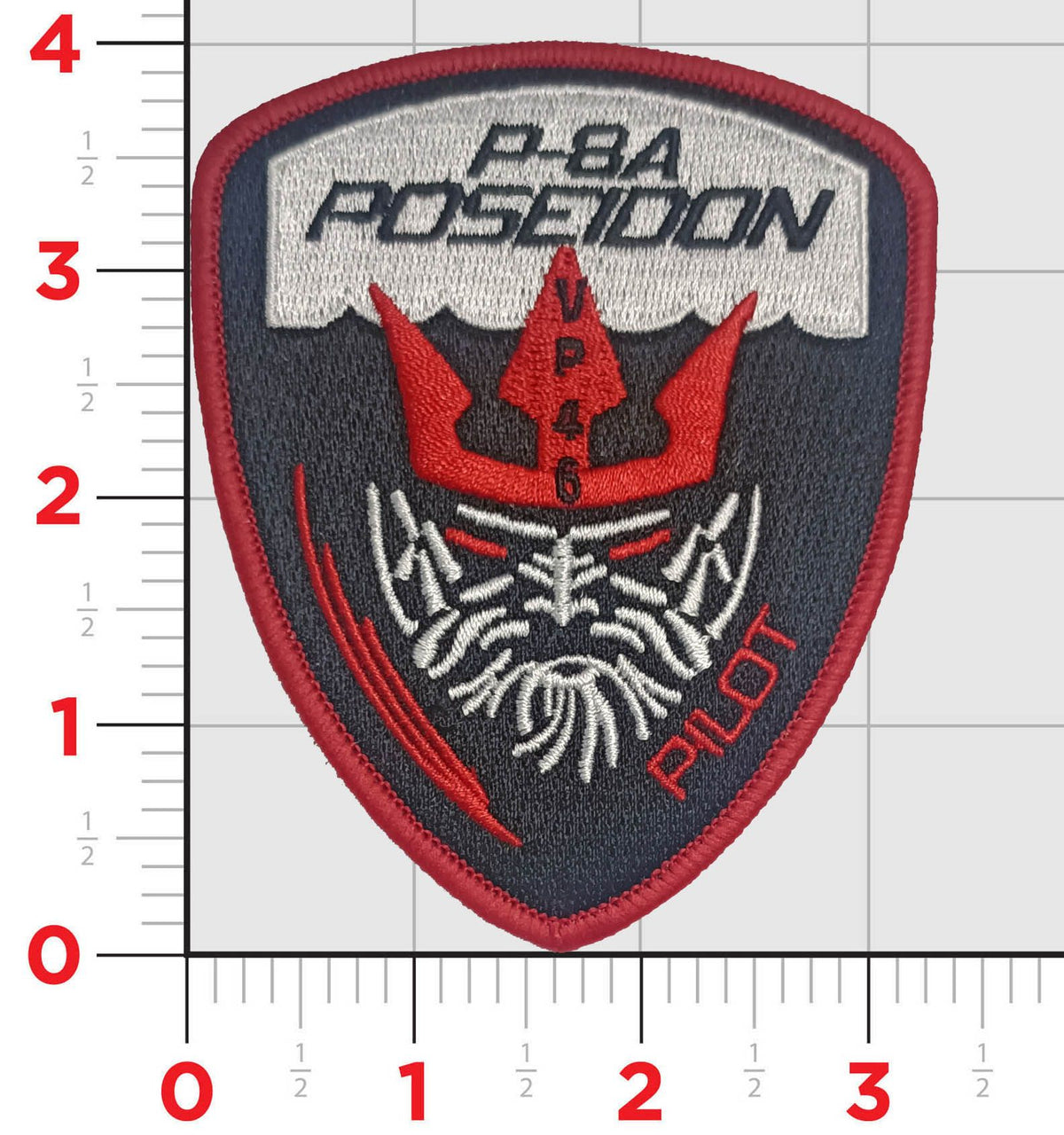Official VP-46 Grey Knights P-8 Poseidon Qual Patch