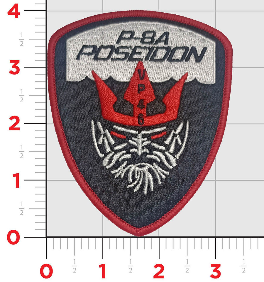 Official VP-46 Grey Knights P-8 Poseidon Qual Patch