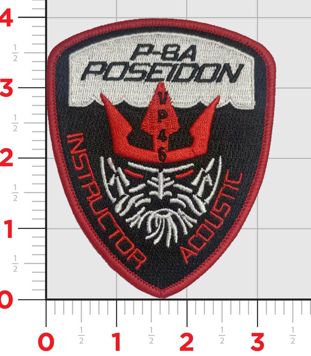 Official VP-46 Grey Knights P-8 Poseidon Qual Patch